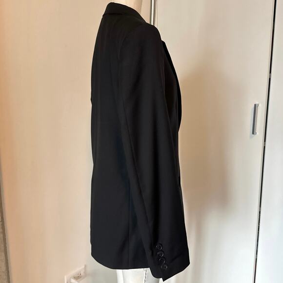 Chloe Black Wool Blazer Size 42 - Picture 4 of 10
